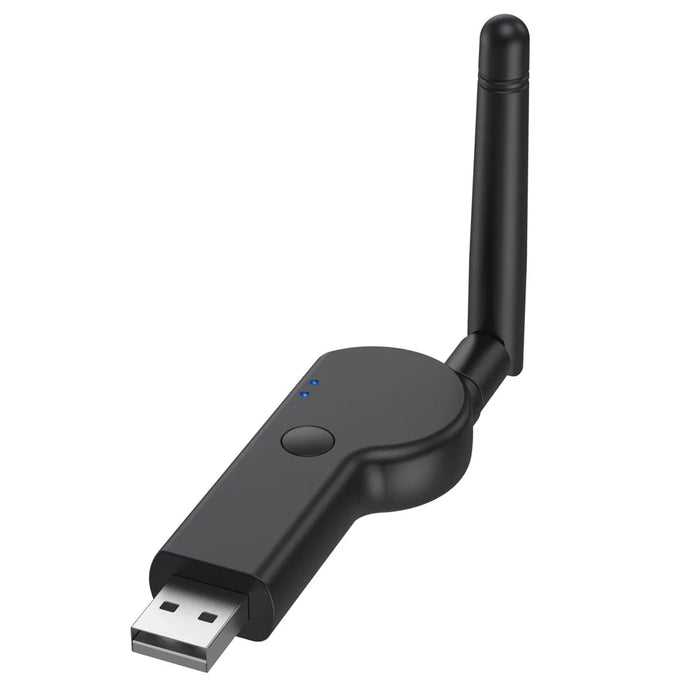 TX19 Bluetooth-compatible 5.2 Audio Transmitter USB Adapter with External Antenna for PC TV CD Player - 1