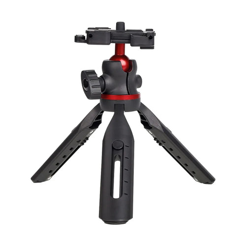 XILETU XBT1 Adjustable Height Mini Desktop Tripod with Folded Phone Holder - 1