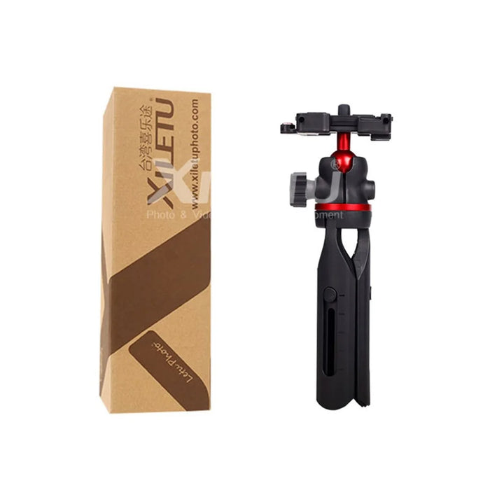 XILETU XBT1 Adjustable Height Mini Desktop Tripod with Folded Phone Holder - 6