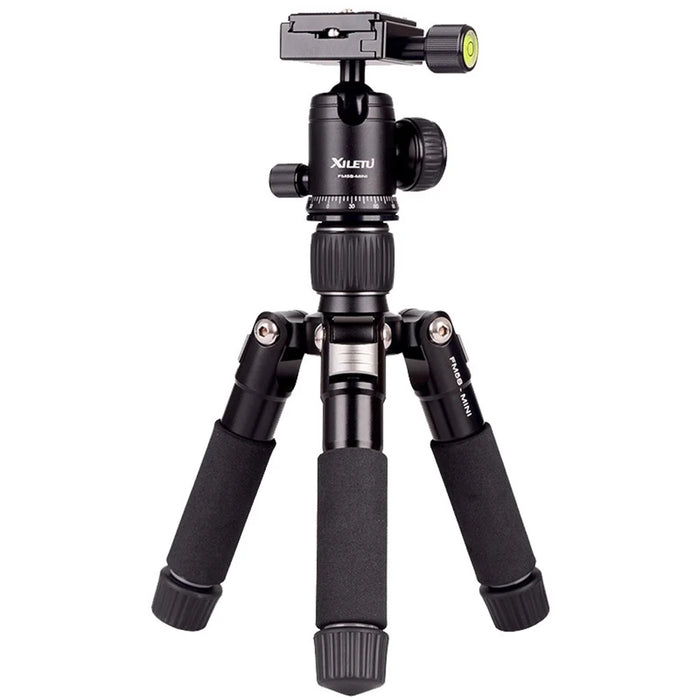 XILETU FM5S Portable Tripod Tabletop Stand with 360 Degree Ball Head for DSLR Camera and Smartphone - 1