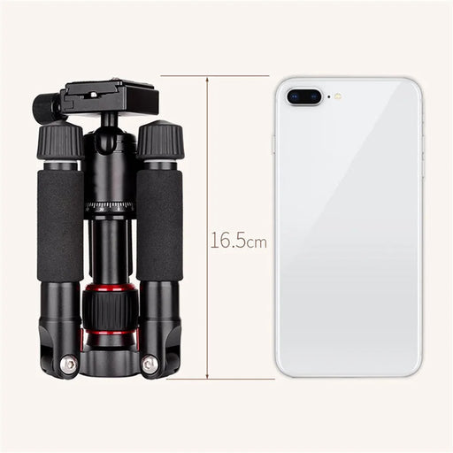 XILETU FM5S Portable Tripod Tabletop Stand with 360 Degree Ball Head for DSLR Camera and Smartphone - 2