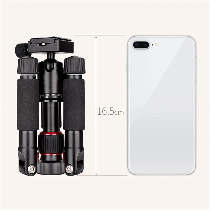 XILETU FM5S Portable Tripod Tabletop Stand with 360 Degree Ball Head for DSLR Camera and Smartphone - 2