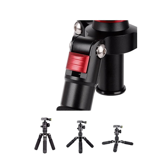 XILETU FM5S Portable Tripod Tabletop Stand with 360 Degree Ball Head for DSLR Camera and Smartphone - 7