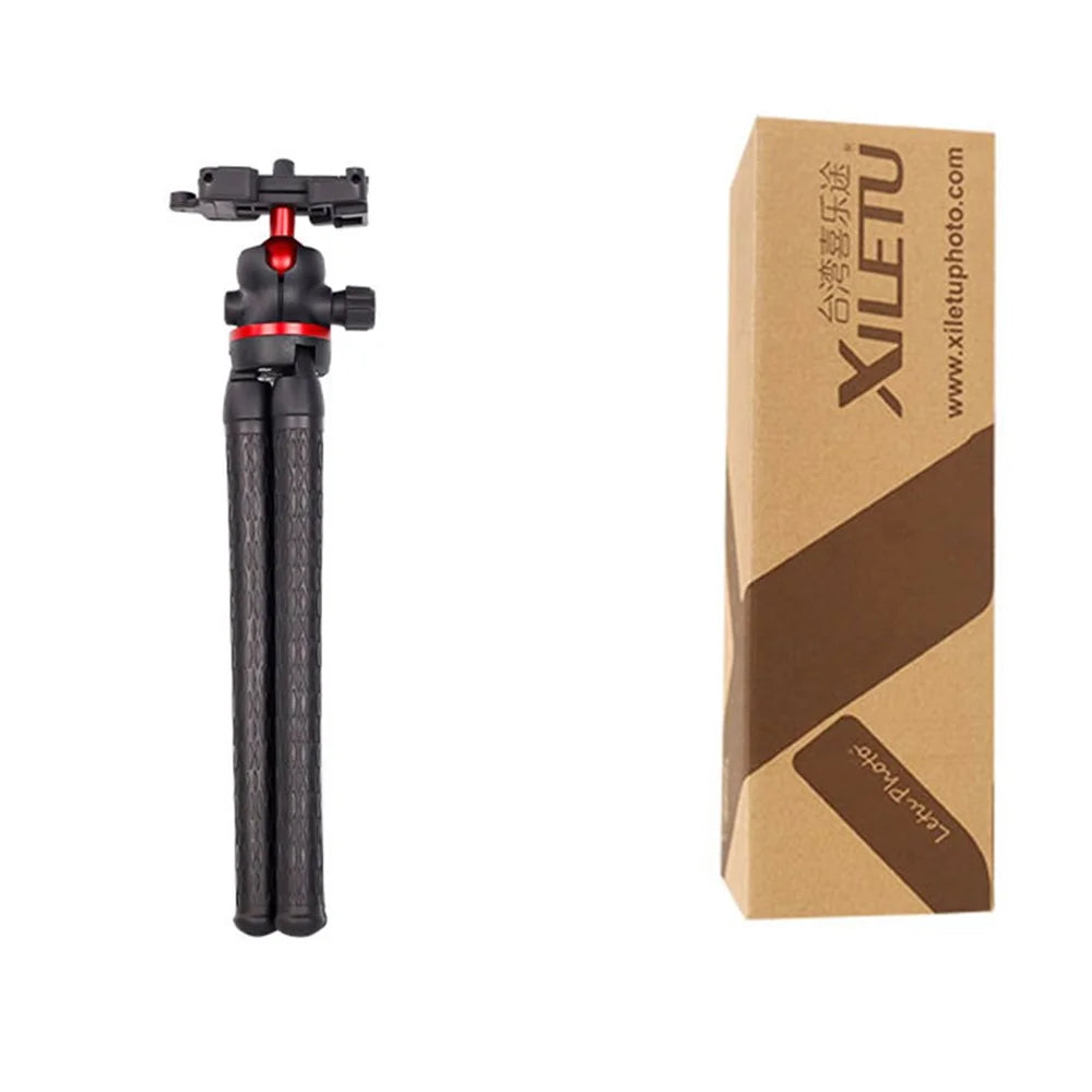XILETU XBT-2 Flexible Octopus Legs Desktop Tripod with Folded Phone Holder - 7