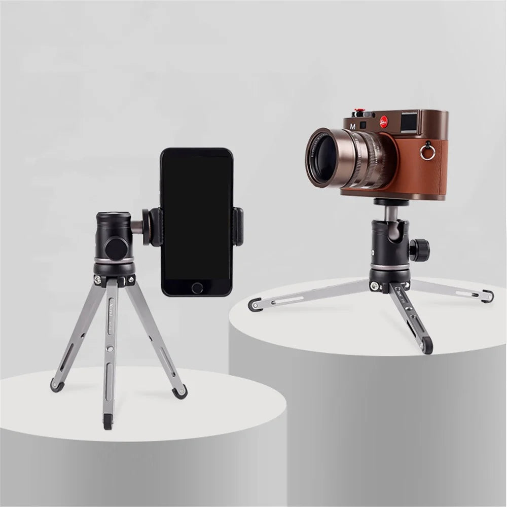 XILETU MT26+XT15 High Bearing Mini Tabletop Tripod with Ball Head for DSLR Camera Mirrorless Camera Smartphone - 2