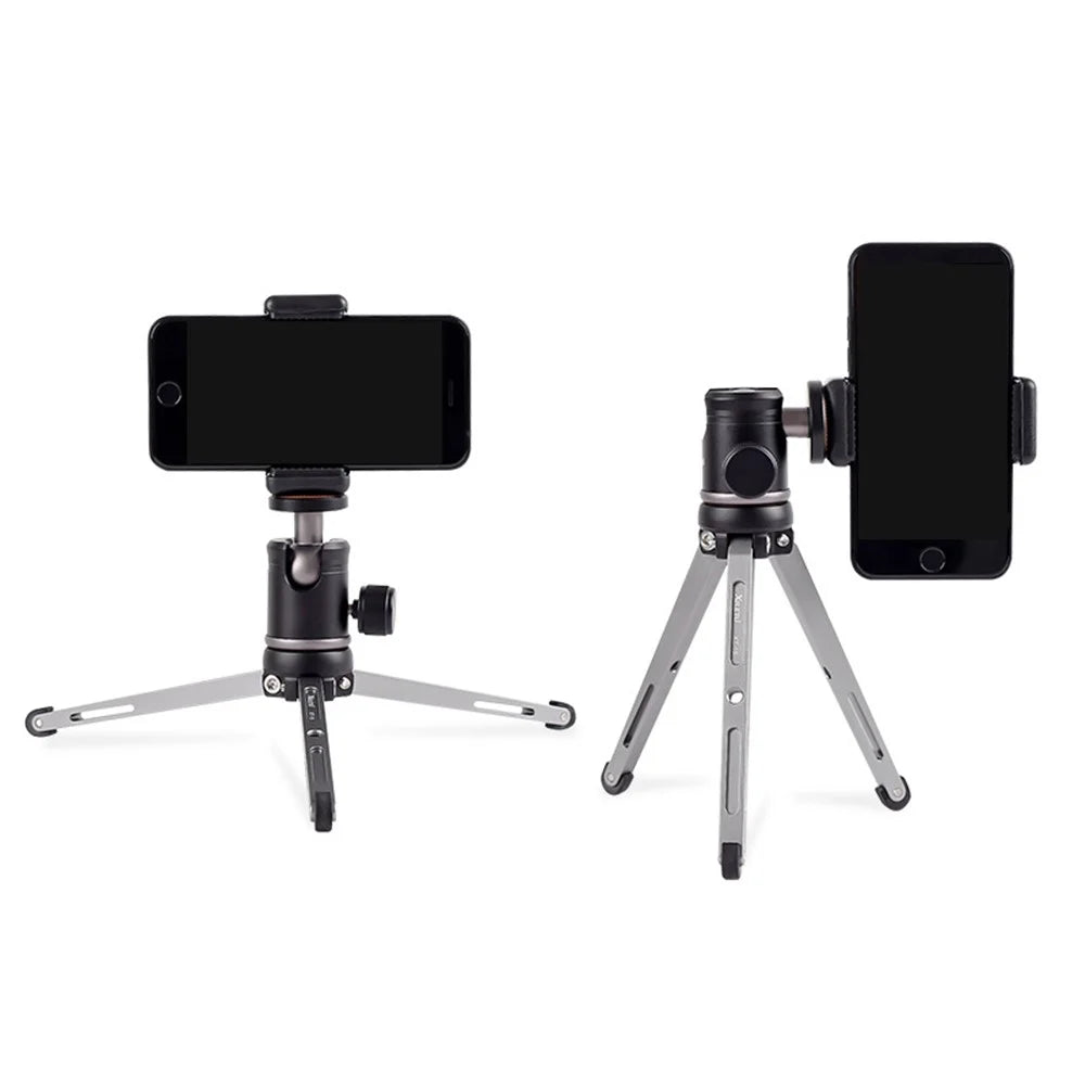 XILETU MT26+XT15 High Bearing Mini Tabletop Tripod with Ball Head for DSLR Camera Mirrorless Camera Smartphone - 4