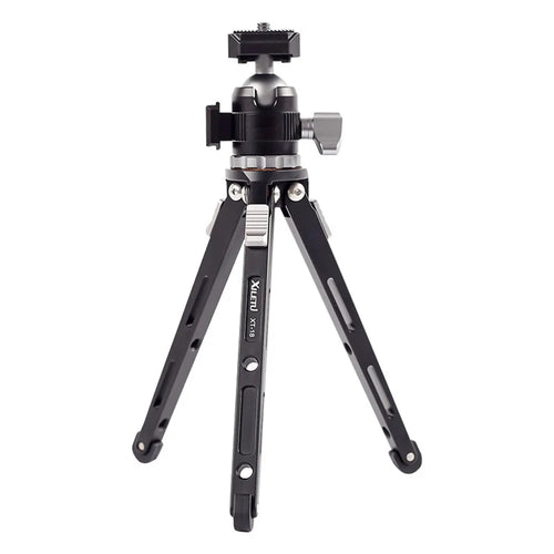 XILETU MC22+XT18 Mini Tripod with Double Cold Shoe for Phone Camera Speedlite - 1