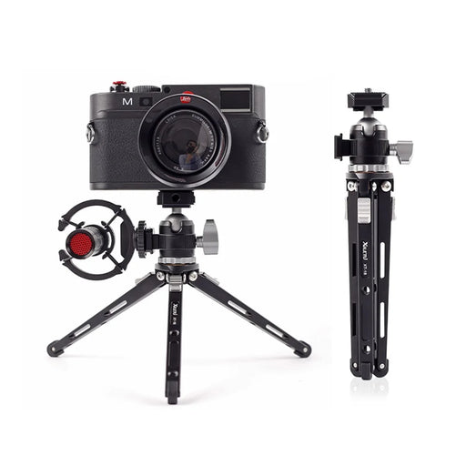 XILETU MC22+XT18 Mini Tripod with Double Cold Shoe for Phone Camera Speedlite - 2