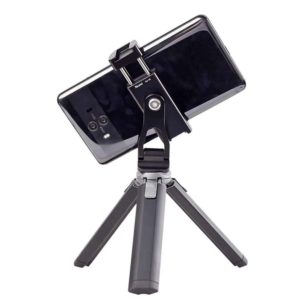 XILETU XJ18+XTD20 Two-Stage Desktop Tripod with 360 Degree Phone Holder for SLR Camera Mobile Phone - 1