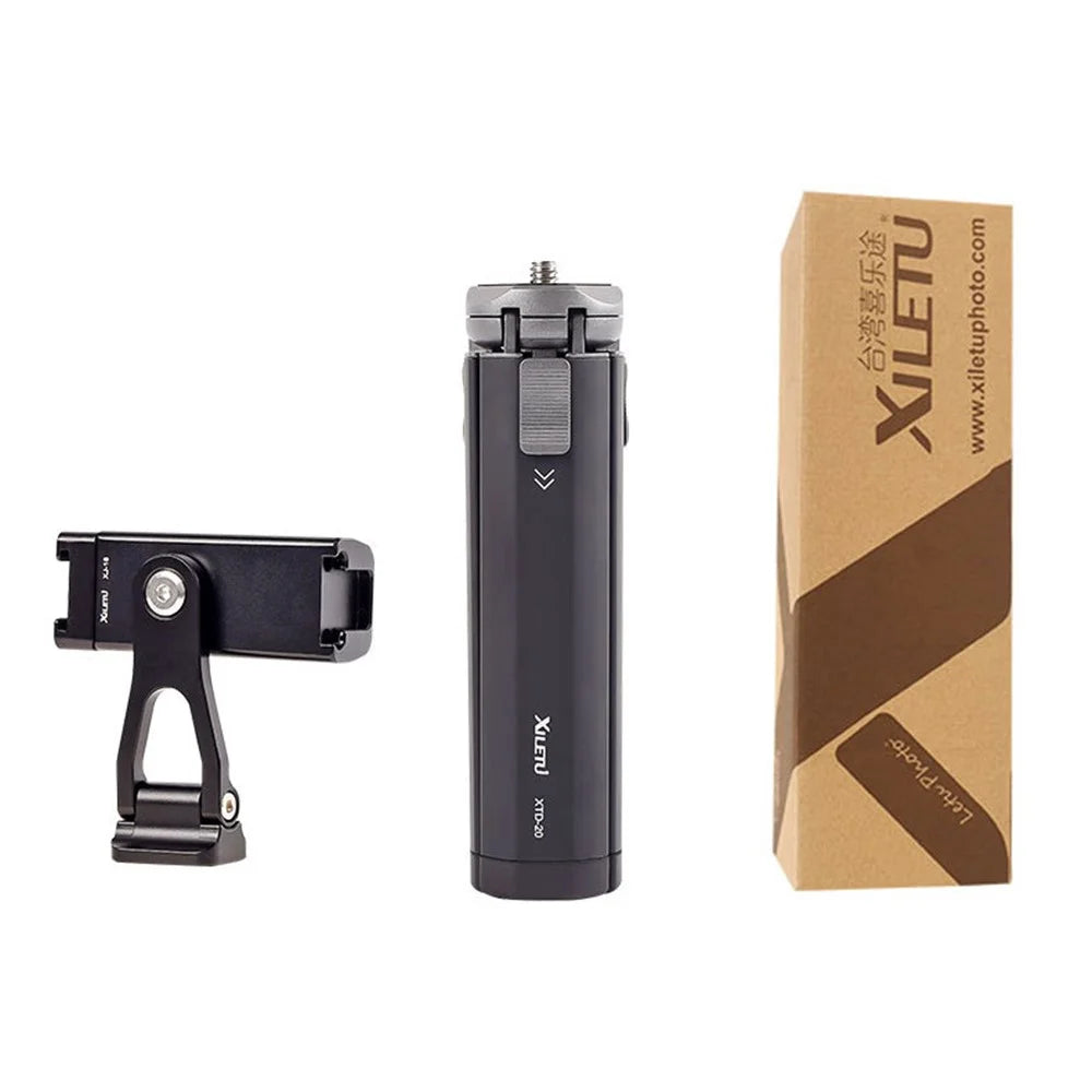 XILETU XJ18+XTD20 Two-Stage Desktop Tripod with 360 Degree Phone Holder for SLR Camera Mobile Phone - 7