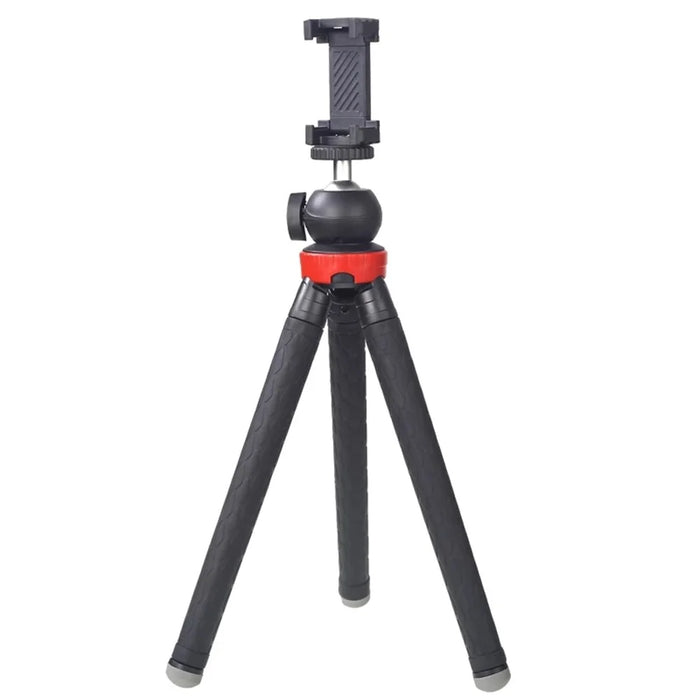 XILETU XS-110 Portable Camera Tripod Stand Travel Outdoor Live Selfie Stick Tripod with Phone Clip - 7