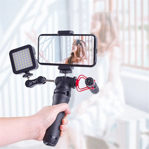 XILETU XSG-2 Portable 1/4 inch Screw Cold Shoe Tripod Camera Phone Fill Light Holder Stand - 2