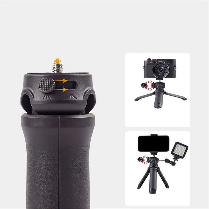 XILETU XSG-2 Portable 1/4 inch Screw Cold Shoe Tripod Camera Phone Fill Light Holder Stand - 5