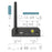 BT07 Smart Bluetooth-compatible 5.1 Adapter Coaxial Fiber AUX Receiver Transmitter Upgrade Audio Amplifier Button with Screen Display - 5