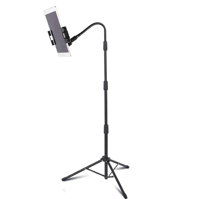 JY306V8 Tablet Tripod Stand Height Adjustable Stand Holder 360-degree Rotating Mount Stand for 7''-10.5'' Tablets and Phones - 3