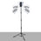 JY306V8 Tablet Tripod Stand Height Adjustable Stand Holder 360-degree Rotating Mount Stand for 7''-10.5'' Tablets and Phones - 4