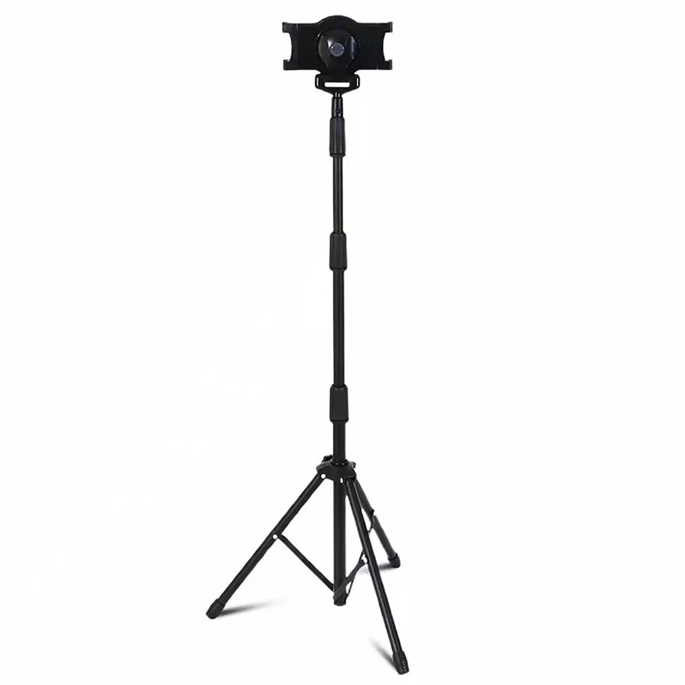 Height Extendable Tripod Stand Phone Stand Holder Selfie Stick Tripod Camera Tripod Compatible with 7''-10.5'' Phones and Tablets - 5