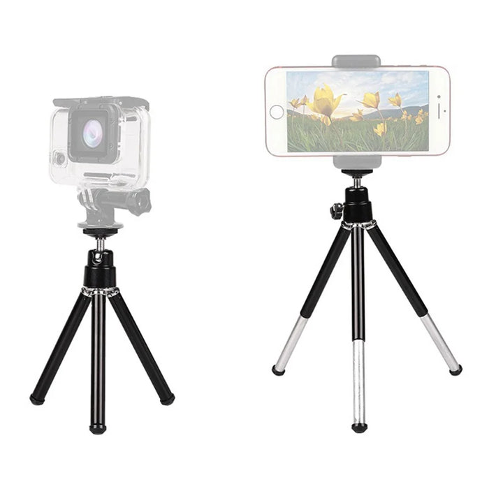 Metal Quick Release Tripod Mount Adjustable Mobile Phone Camera Holder with Screw Adapter (No Phone Clip) - 2