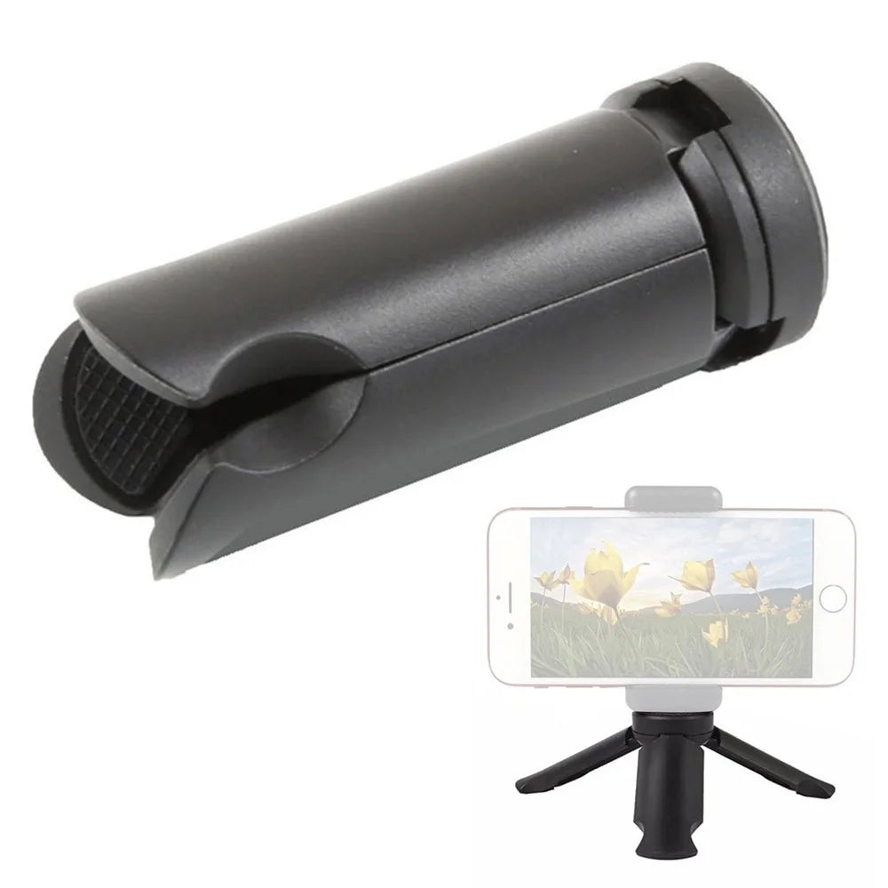Desktop Mini Folding Tripod Stand with 1 / 4 inch Screw Adapter Thickened Handle Tripod Stand for Action Camera, Selfie Stick Universal Portable Tripod - 1