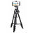 YUNTENG VCT-6108 Portable Cell Phone Tripod Travel Camera Tripod Stand with Carrying Bag and Bluetooth-compatible Remote Controller for Selfie / Live Streaming / Vlogging / Video Recording - 1