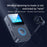 C33 Bluetooth-compatible Adapter Wireless Portable Audio Receiver LCD Screen Audio Adapter Support TF Card Playback - 5