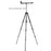 JMARY KP-2207 Tripod Stand 4 Sections Adjustable Tripod Mount Floor Stand with Camera Phone Holder for SLR Camera, Smartphone - 3
