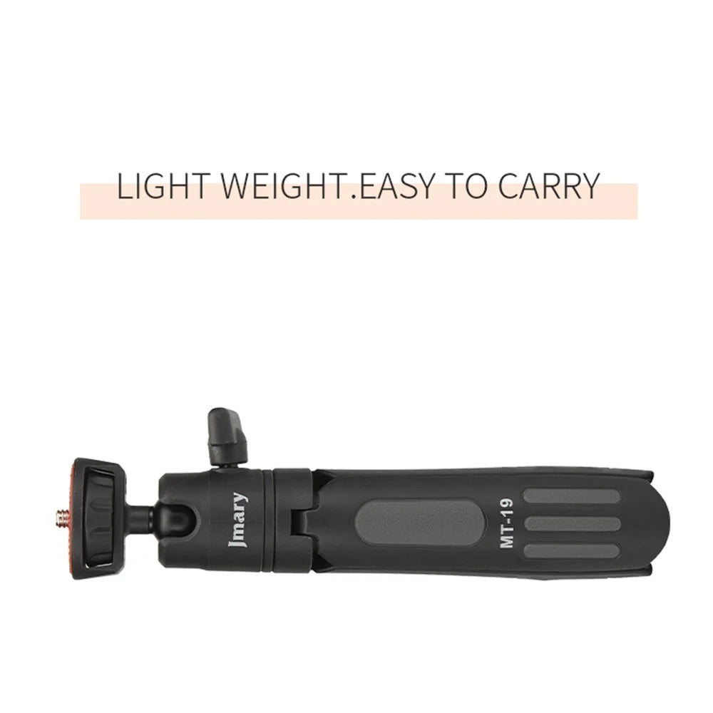 JMARY MT19 Portable Mini Extendable Selfie Stick Camera Mobile Phone Holder Live Streaming Tripod Desktop Stand - 3