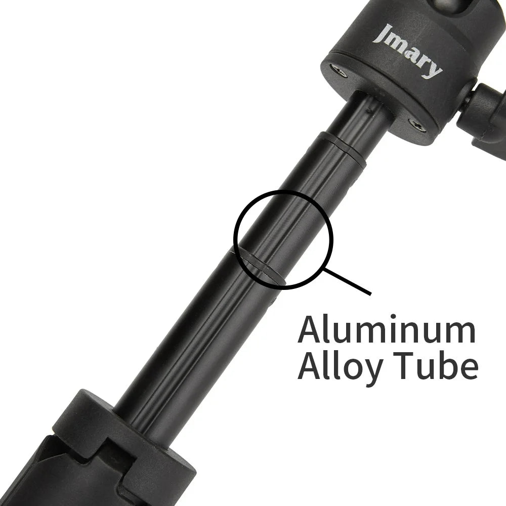 JMARY MT19 Portable Mini Extendable Selfie Stick Camera Mobile Phone Holder Live Streaming Tripod Desktop Stand - 7