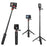 VRIG TP-08 Extended Tripod Stand Compatible with GoPro Hero 11 / 10 / 9 Adjustable Action Camera Holder with Lanyard Interface - 1