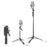 A66 1.6m Extendable Tripod Stand Portable Phone Stand Stable Selfie Stick Tripod with Fill Light and Wireless Remote for iPhone and Android - 1