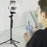 A66 1.6m Extendable Tripod Stand Portable Phone Stand Stable Selfie Stick Tripod with Fill Light and Wireless Remote for iPhone and Android - 7