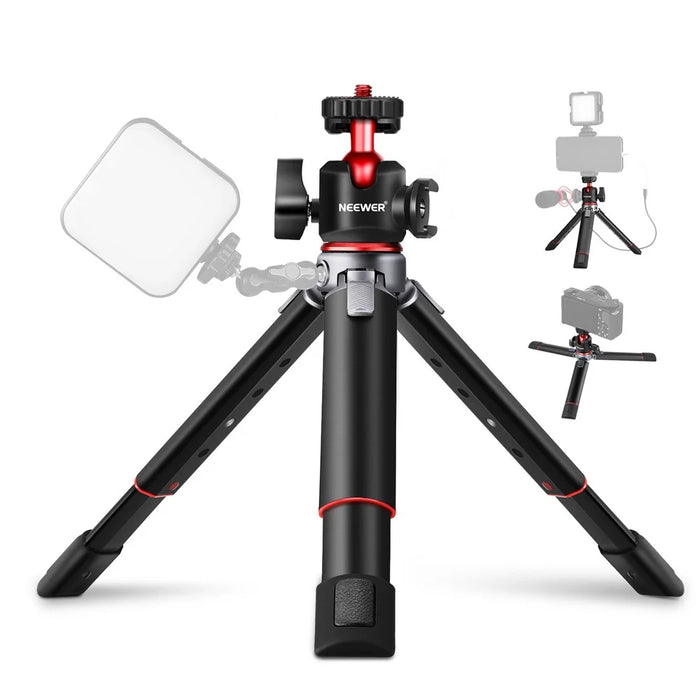 NEEWER NW-991 Camera Tripod Foldable Aluminum Alloy Handheld Stick for Live Streaming Vlogging - 1