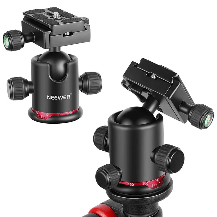 NEEWER N284 184cm Camera Tripod Monopod with Center Column and Ball Head, Max Load: 33lb - 6