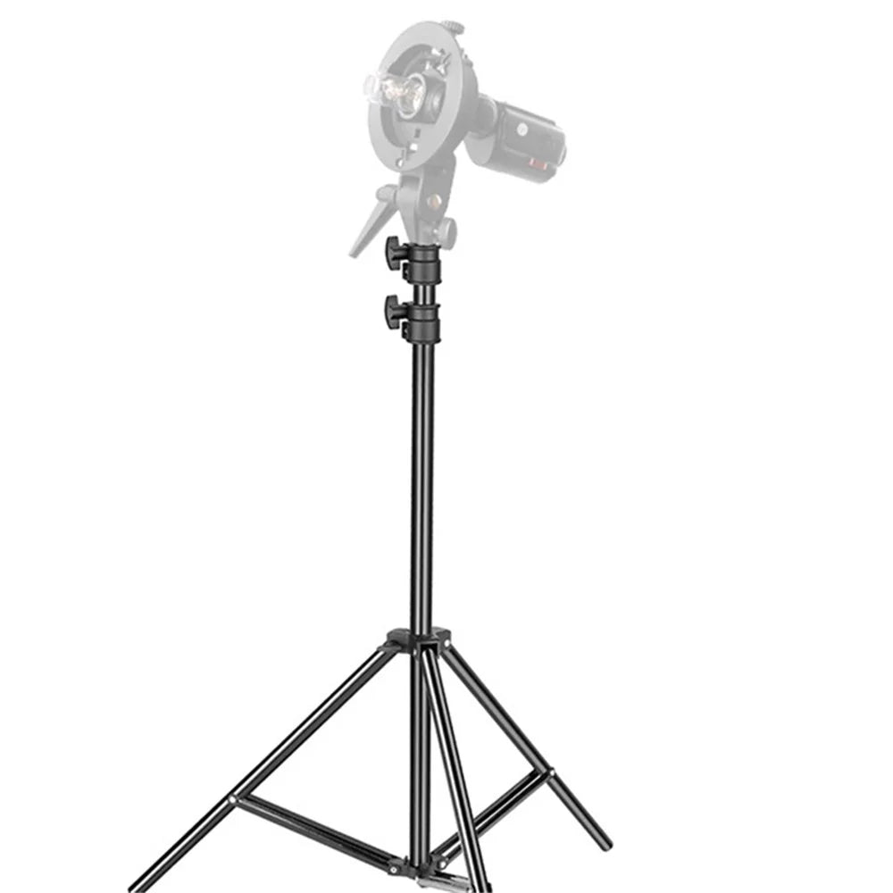 NEEWER NW-346 Foldable 2m Photography Light Stand Portable Tripod Stand Holder for Speedlight, Softbox, Umbrella - 2
