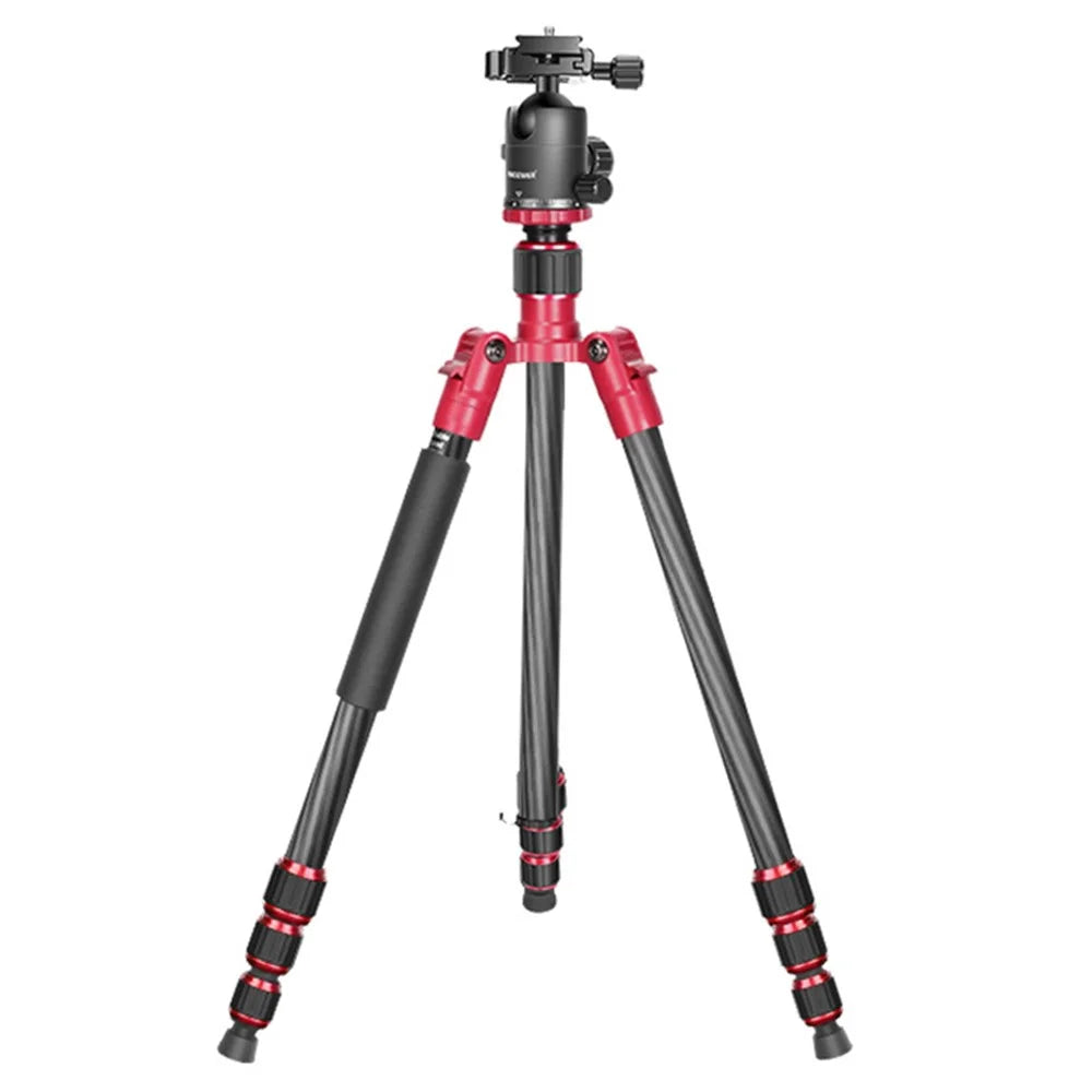 NEEWER N55CR SLR Camera Mobile Phone Live Streaming Monopod Tripod Carbon Fiber Photography Tripod Stand - 1