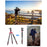 NEEWER N55CR SLR Camera Mobile Phone Live Streaming Monopod Tripod Carbon Fiber Photography Tripod Stand - 2