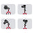 NEEWER N55CR SLR Camera Mobile Phone Live Streaming Monopod Tripod Carbon Fiber Photography Tripod Stand - 3