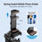 APEXEL APL-JJ070 20"-70" Height Adjustment Tripod Cell Phone Selfie Stick for Video Recording Live Streaming - 4