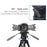 YUNTENG VCT-3000 Camera Tripod 300cm Height Aluminum Alloy Tripod Stand with Phone Clip for Travel / YouTube Video / Photography - 4