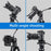 YUNTENG VCT-3000 Camera Tripod 300cm Height Aluminum Alloy Tripod Stand with Phone Clip for Travel / YouTube Video / Photography - 7