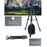 JMARY KP2209 Outdoor Tripod Stand with Horizontal Extension Rod Cell Phone Camera Folding Tripod - 7