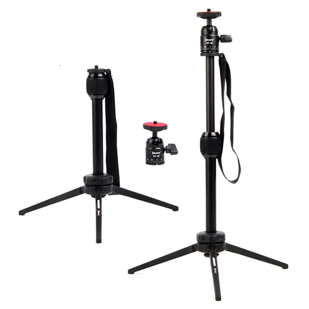 JMARY MT68 Portable Photography Selfie Mini Tripod Aluminum Alloy Telescopic SLR Camera Phone Stand - 1
