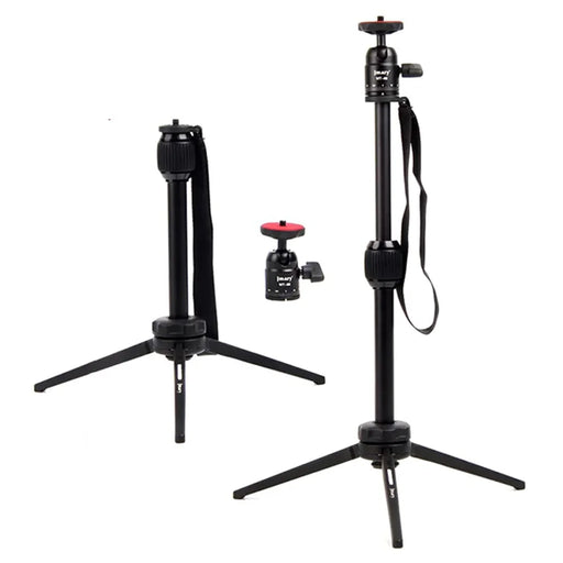JMARY MT68 Portable Photography Selfie Mini Tripod Aluminum Alloy Telescopic SLR Camera Phone Stand - 1