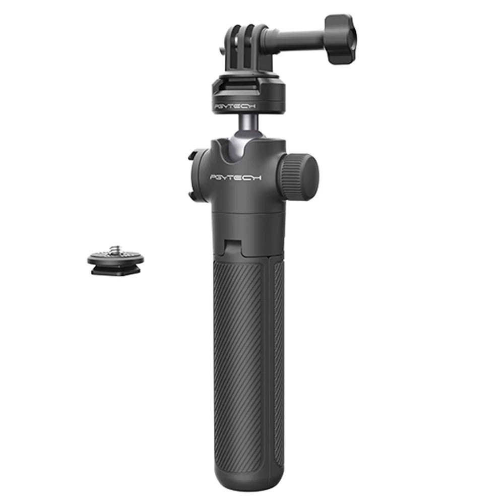 PGYTECH P-GM-218 CapLock Sports Camera Tripod Stand Retractable Selfie Stick Universal Adjustable Ball Head Phone Holder - 1