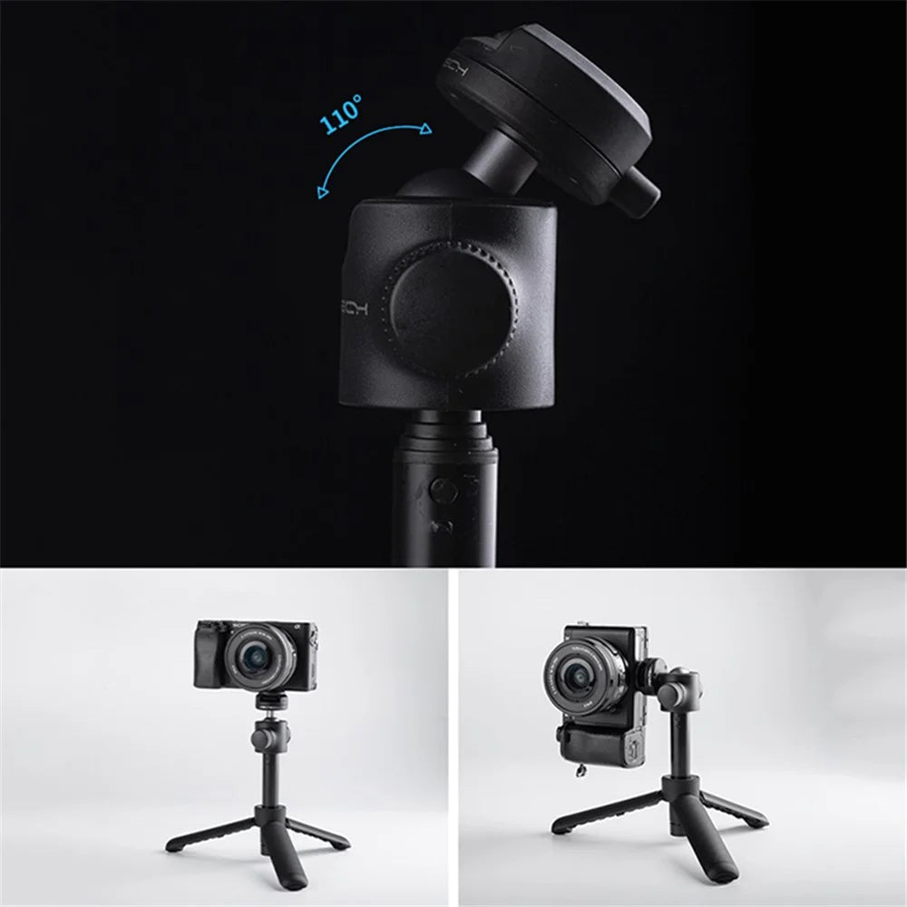 PGYTECH P-GM-218 CapLock Sports Camera Tripod Stand Retractable Selfie Stick Universal Adjustable Ball Head Phone Holder - 5