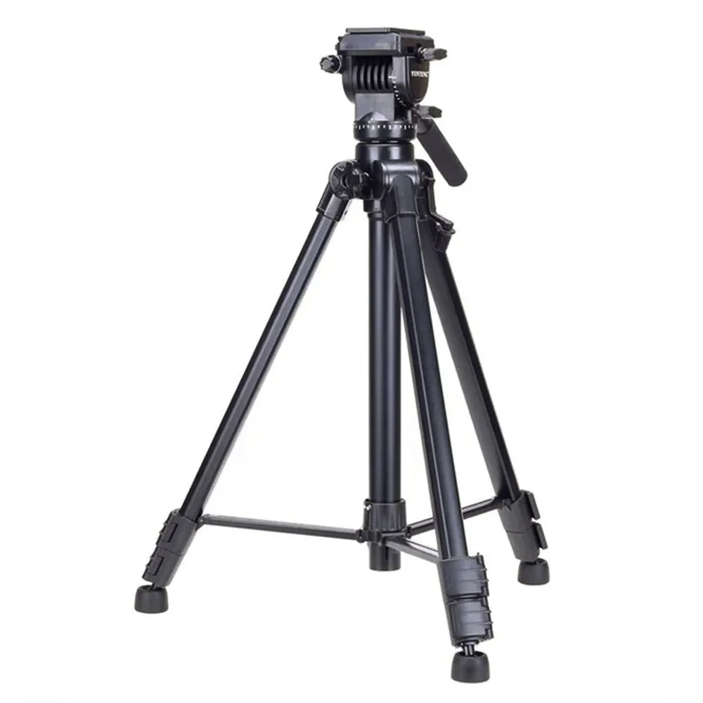 YUNTENG VCT-880RM 3 Sections Photo Studio Tripod Hydraulic PTZ Stand for DSLR Camera - 4