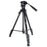 YUNTENG VCT-999RM Portable Aluminum Alloy Tripod with Quick Release Plate for Canon Nikon DSLR Camera - 1