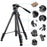 YUNTENG VCT-999RM Portable Aluminum Alloy Tripod with Quick Release Plate for Canon Nikon DSLR Camera - 6