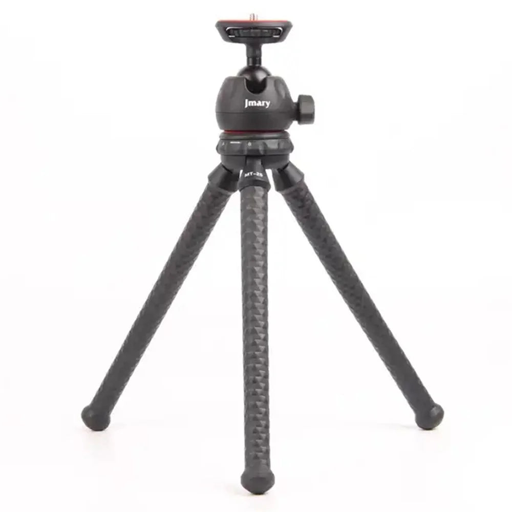 JMARY MT25 Ball Head Selfie Stick Flexible Octopus Tripod Bracket with Phone Holder - 1