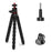 JUNNX JX-PJ-04-A Rotating Ball Head Octopus Tripod Flexible Leg Stand with Screw Adapter - 1